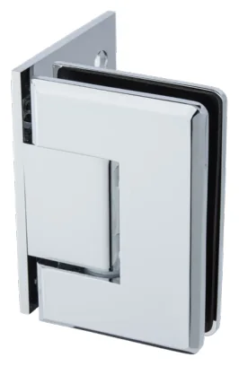Bevelled wall to Glass Hinge Extended Mount (B-ES1L CBP)