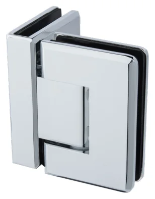 Bevelled glass to Glass Hinge Set 90° (B-ES2 90)