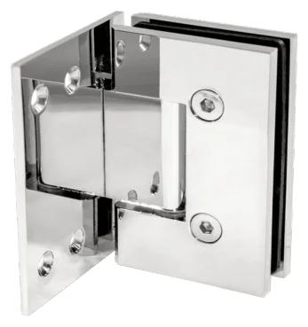 Wall to Glass Hinge Extended Mount (ES1L CBP)