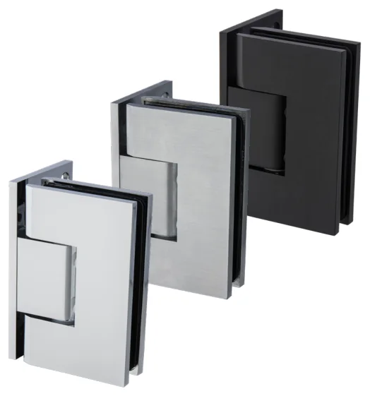 Wall to Glass Hinge Single Side Mount - Heavy Duty (ES1L HD)
