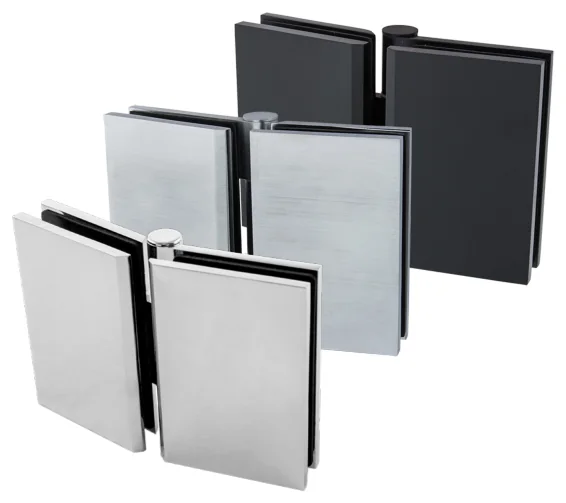 Glass to Glass Hinge Set 180° BiFold (ES2 BF)