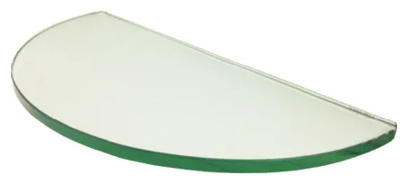 300mm Half Circle Glass Shelf (GS-CIRCO)