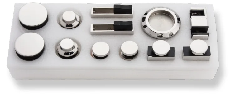 Sliding Shower Extension Kit, Glass to Glass 180° (OPTO EXT KIT)