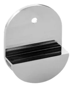 180° Glass to NIB Wall/Bath Bracket, round (SB10 VL)