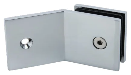 135° Glass to Wall Bracket, square (SB135 SQ)
