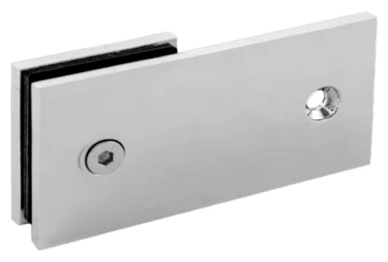 180° Glass to Wall Bracket, square (SB180 SQ)
