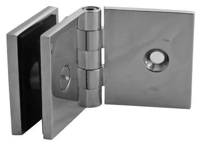 Adjustable Glass to Wall/Floor Bracket, square (SB50 CAB SQ)