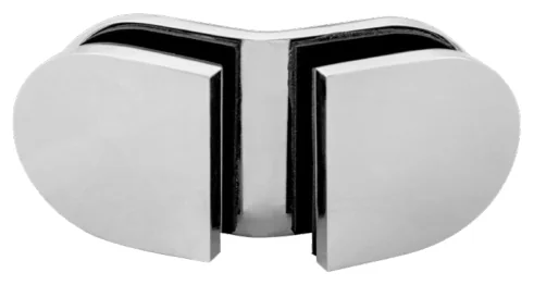 135° Glass to Glass Bracket, round (SBD135)
