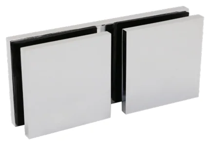 180° Glass to Glass Bracket, square (SBD180 SQ)