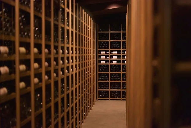 Wine cellar glass